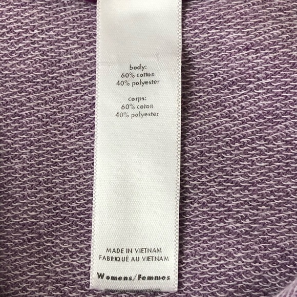 Lucy Sweatshirt Womens L Hoodie Pullover Lavender Long Sleeve Athletic P… - Picture 8 of 11